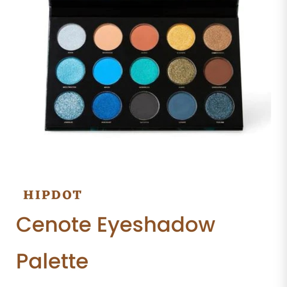 Nwot Hipdot Cenote eyeshadow pallete - Picture 2 of 3